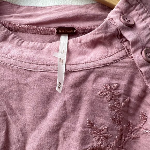 Free People Rose Sweetest Thing Thermal size m - Picture 11 of 14